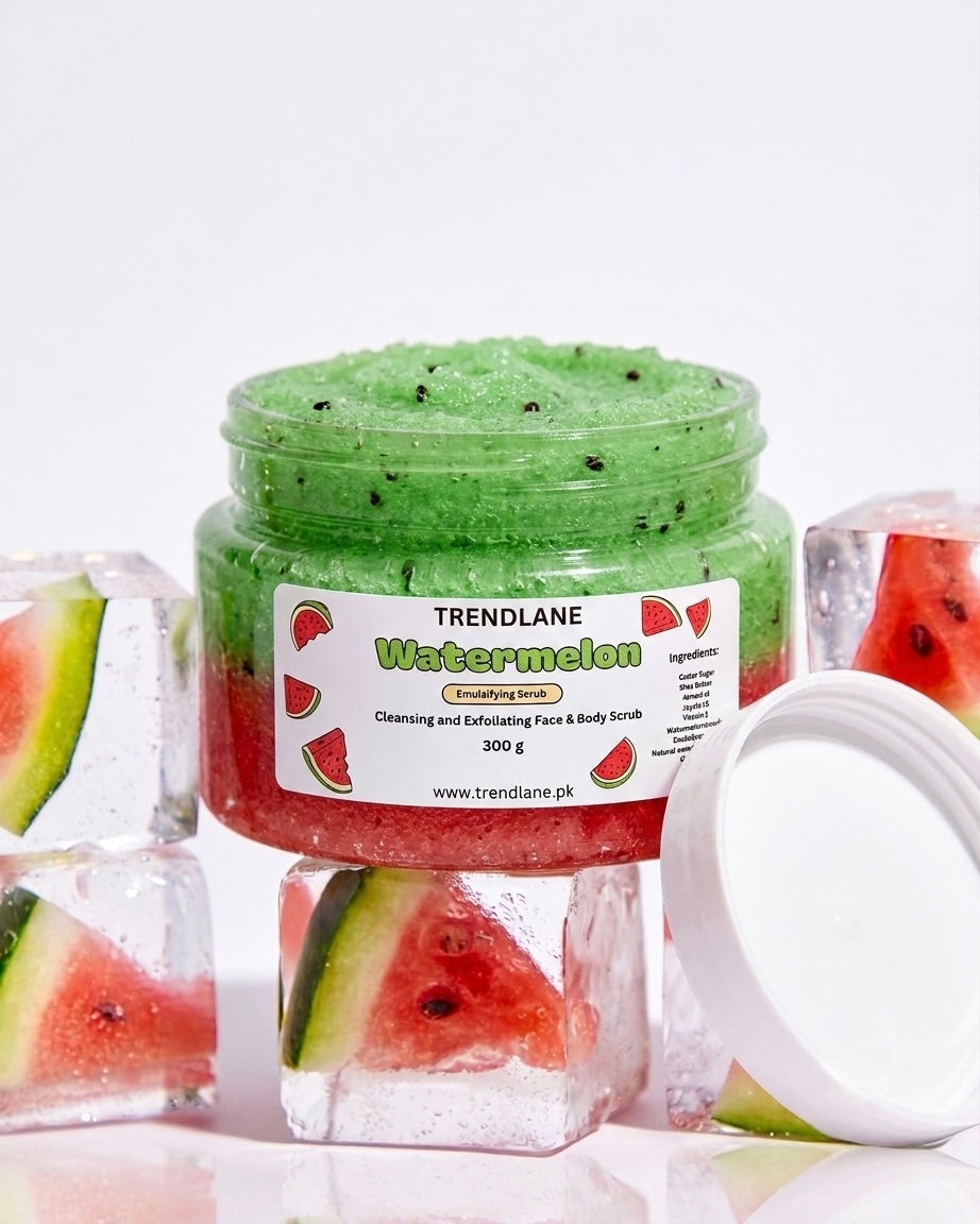 Watermelon Emulsifying Sugar Scrub – Face & Body