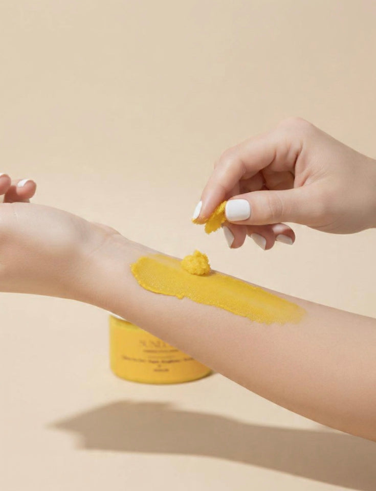 SUNLURE- Turmeric Sugar Scrub