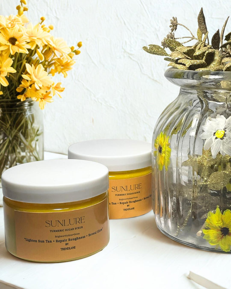 SUNLURE- Turmeric Sugar Scrub