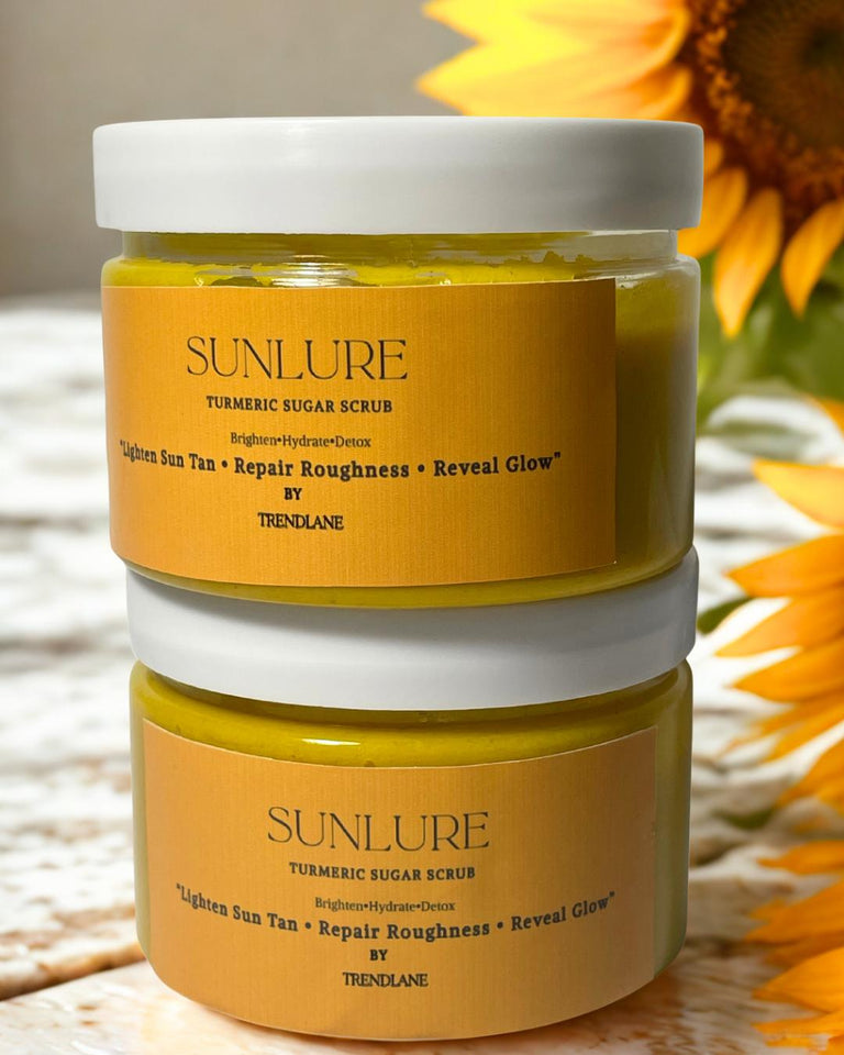 SUNLURE- Turmeric Sugar Scrub