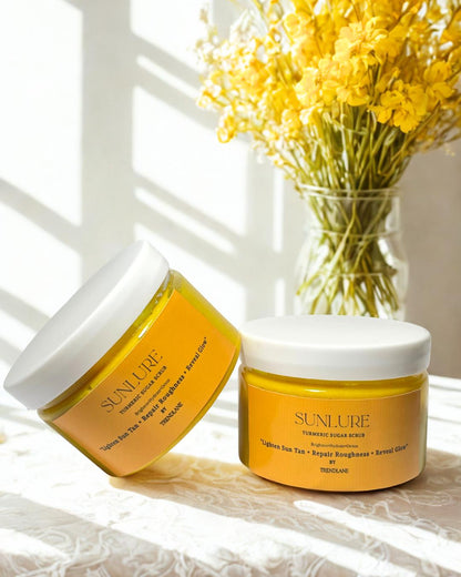 SUNLURE- Turmeric Sugar Scrub