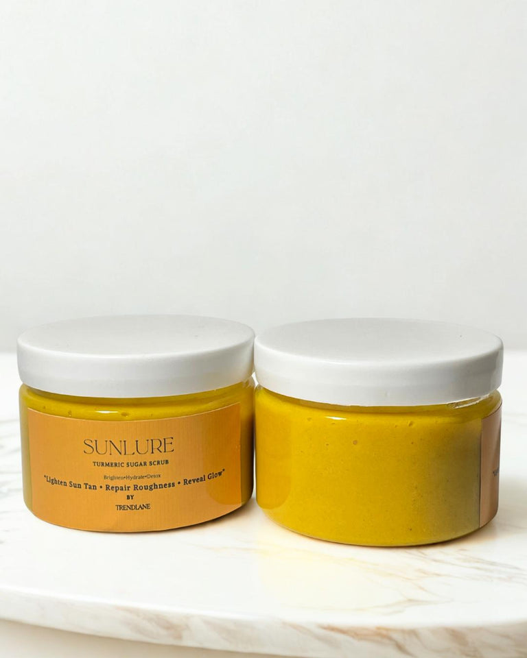 SUNLURE- Turmeric Sugar Scrub