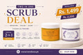 Two in One Scrub Deal (Small Jar) 150 g