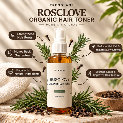 ROSCLOVE- ORGANIC HAIR TONER